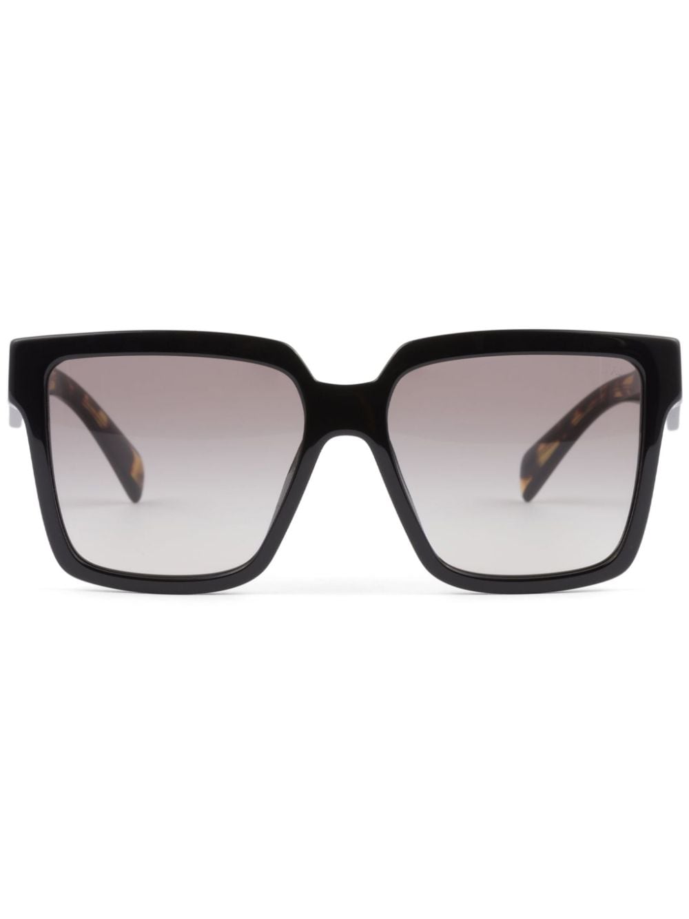 Prada Eyewear tortoiseshell-effect square-frame sunglasses - Brown von Prada Eyewear