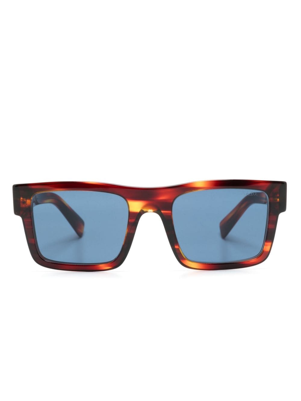 Prada Eyewear tortoiseshell square-frame sunglasses - Brown von Prada Eyewear