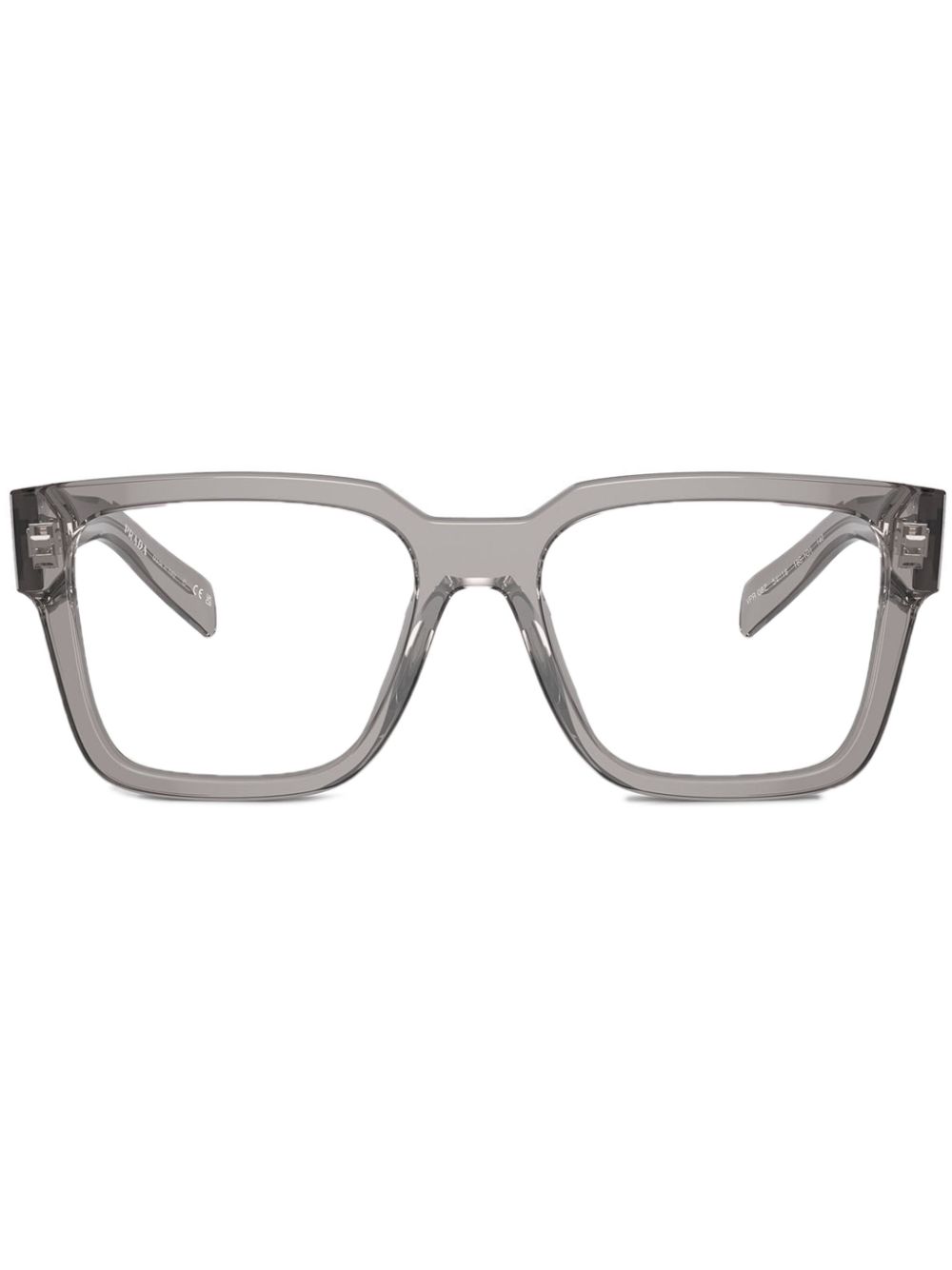 Prada Eyewear transparent glasses - Grey von Prada Eyewear