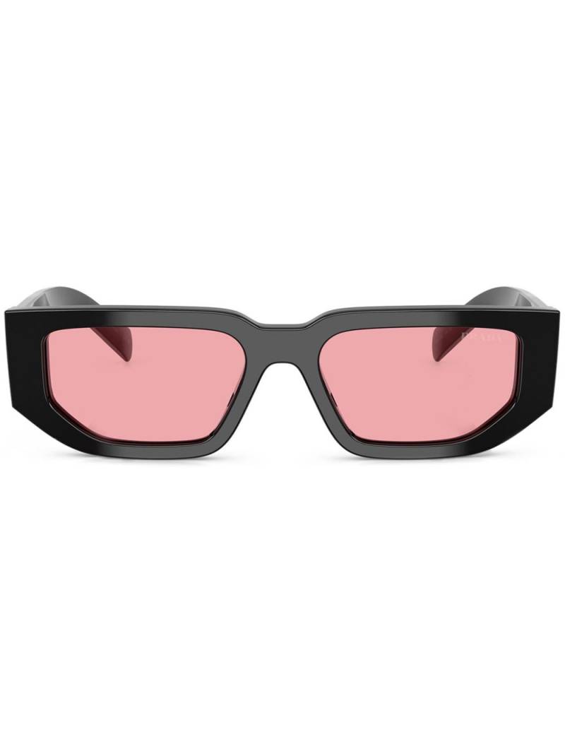 Prada Eyewear triangle-logo sunglasses - Black von Prada Eyewear