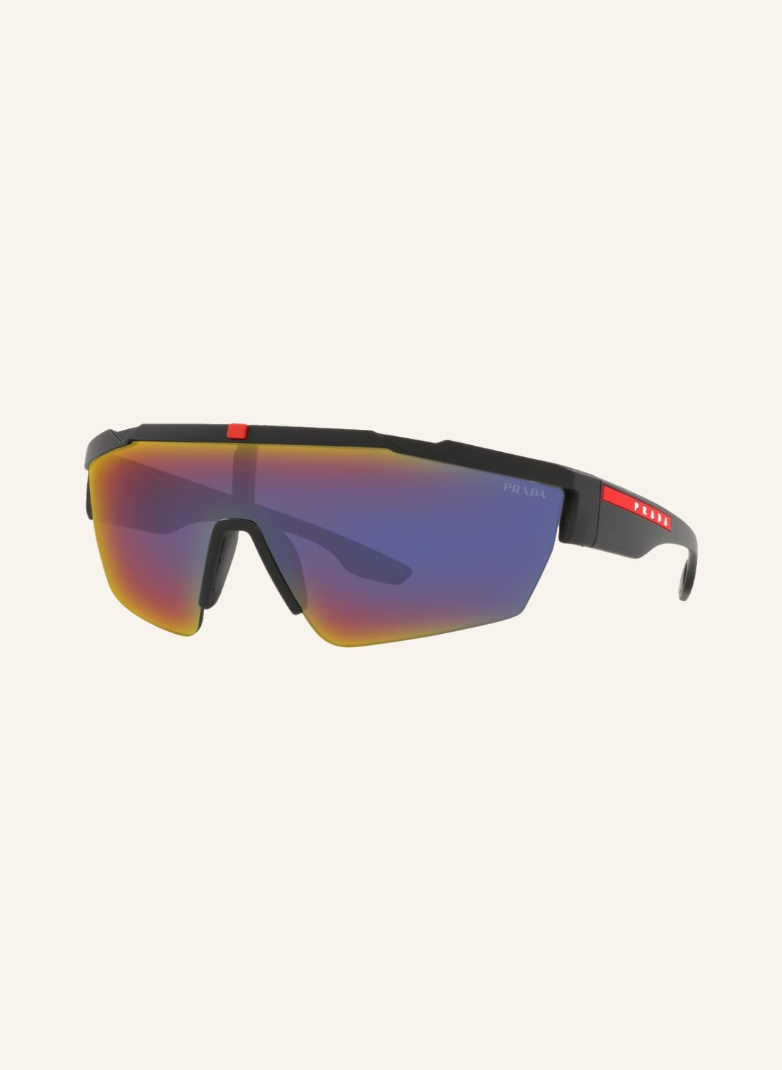 Prada Linea Rossa Sonnenbrille Ps 03xs schwarz von Prada Linea Rossa