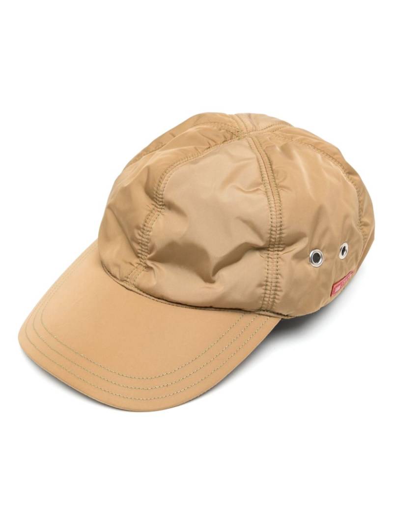 Prada Linea Rossa logo-patch cap - Neutrals von Prada Linea Rossa