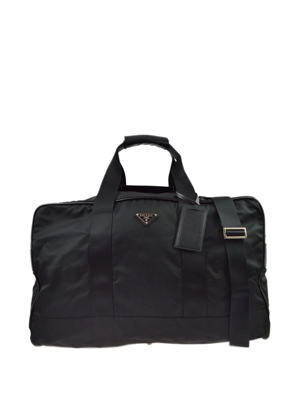 Prada Pre-Owned 1990-2000 two-way duffle handbag - Black von Prada Pre-Owned