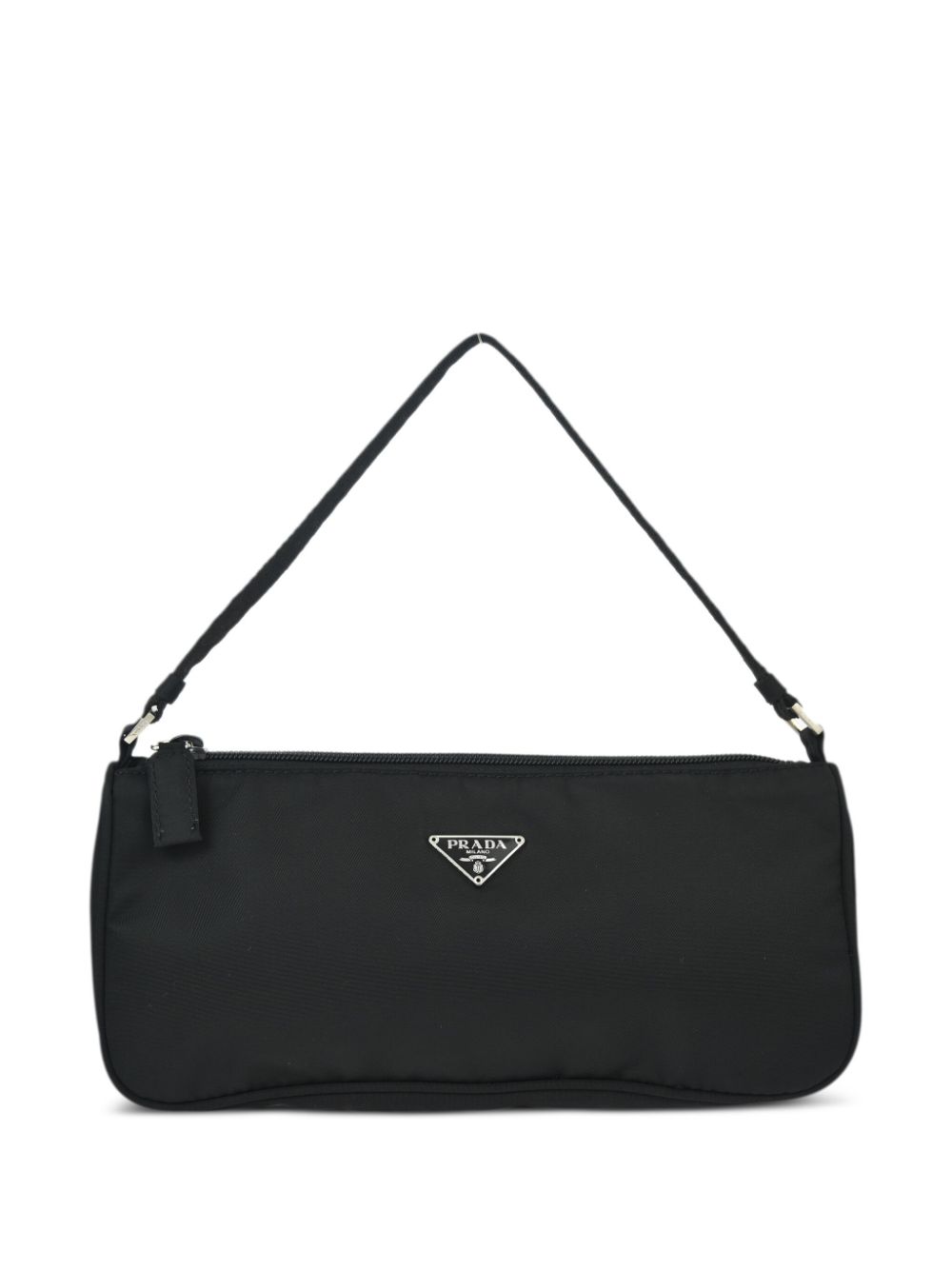 Prada Pre-Owned 1990-2000s triangle-logo handbag - Black von Prada Pre-Owned