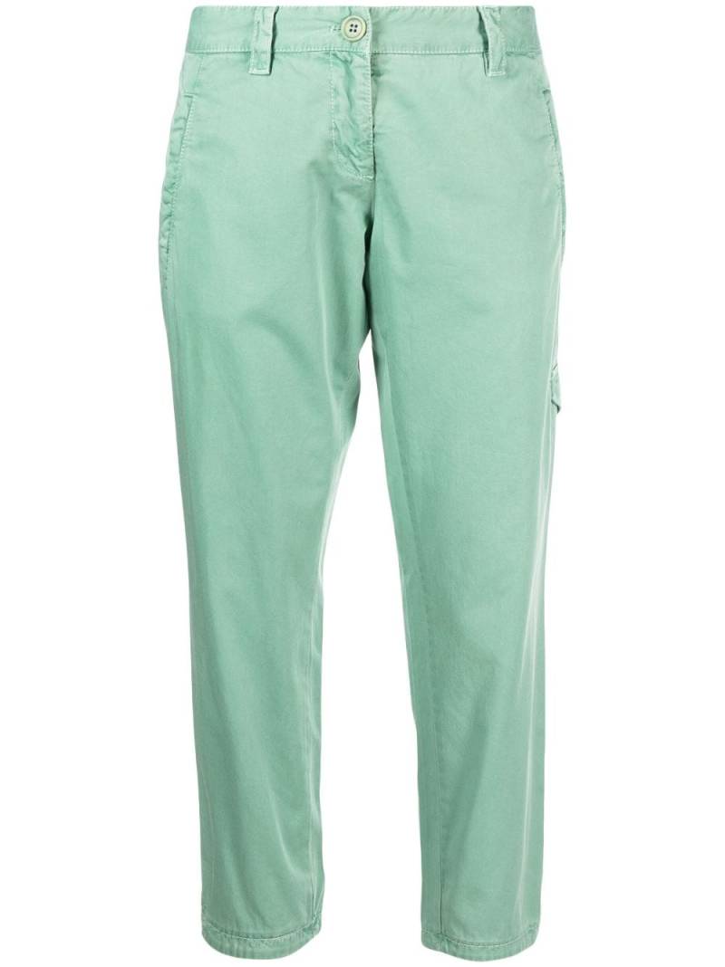 Prada Pre-Owned 1990s mid-rise cropped trousers - Green von Prada Pre-Owned