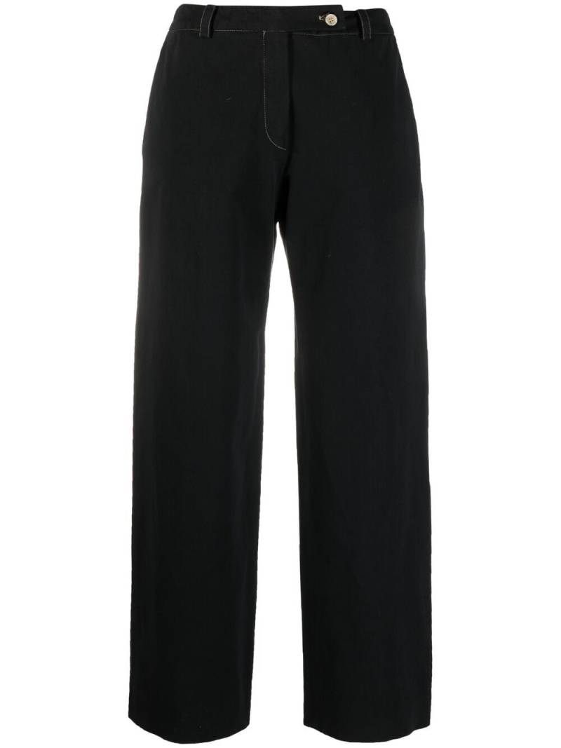 Prada Pre-Owned 1990s straight-leg trousers - Black von Prada Pre-Owned