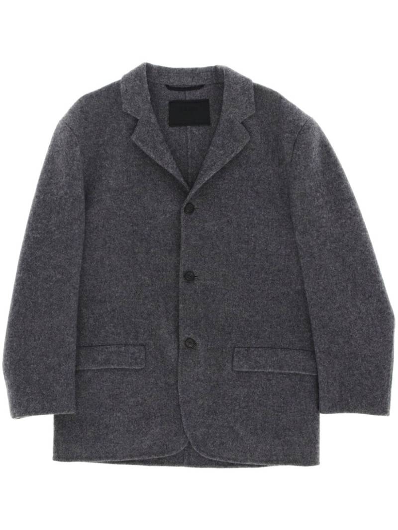 Prada Pre-Owned 1990s wool blazer - Grey von Prada Pre-Owned