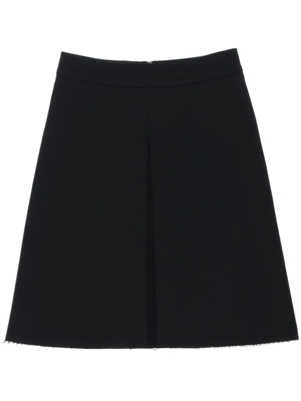 Prada Pre-Owned 1990s wool skirt - Black von Prada Pre-Owned