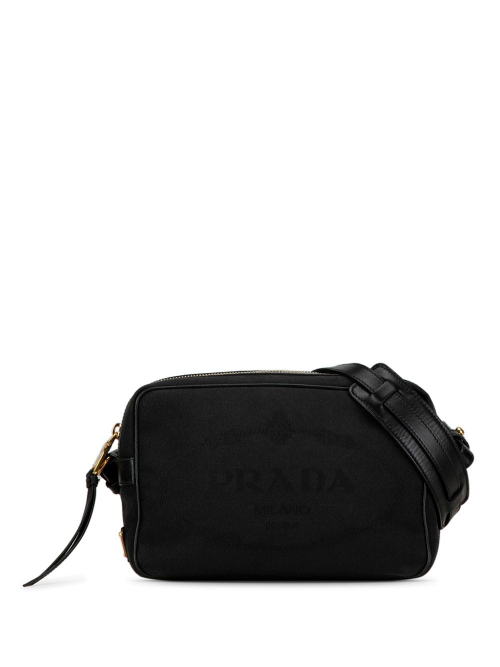 Prada Pre-Owned 2000-2013 Canapa Logo Camera crossbody bag - Black von Prada Pre-Owned