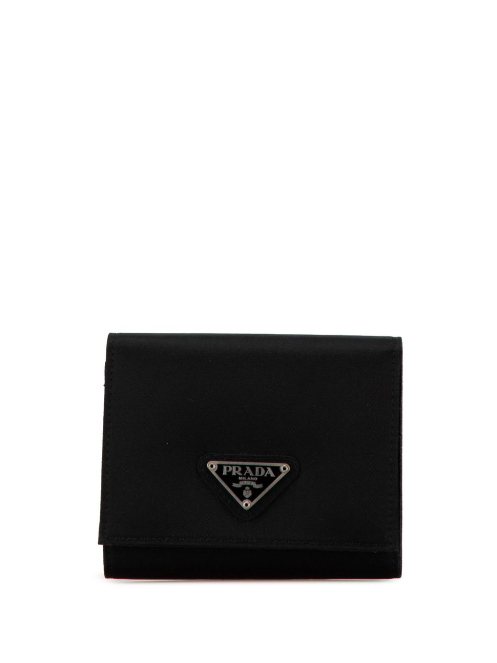 Prada Pre-Owned 2000-2013 Tessuto Trifold Wallet small wallets - Black von Prada Pre-Owned