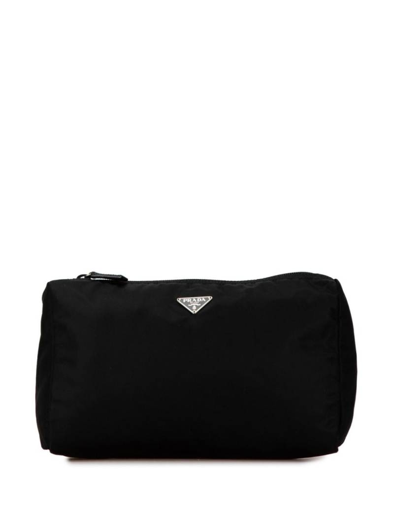 Prada Pre-Owned 2000-2013 Tessuto pouch - Black von Prada Pre-Owned