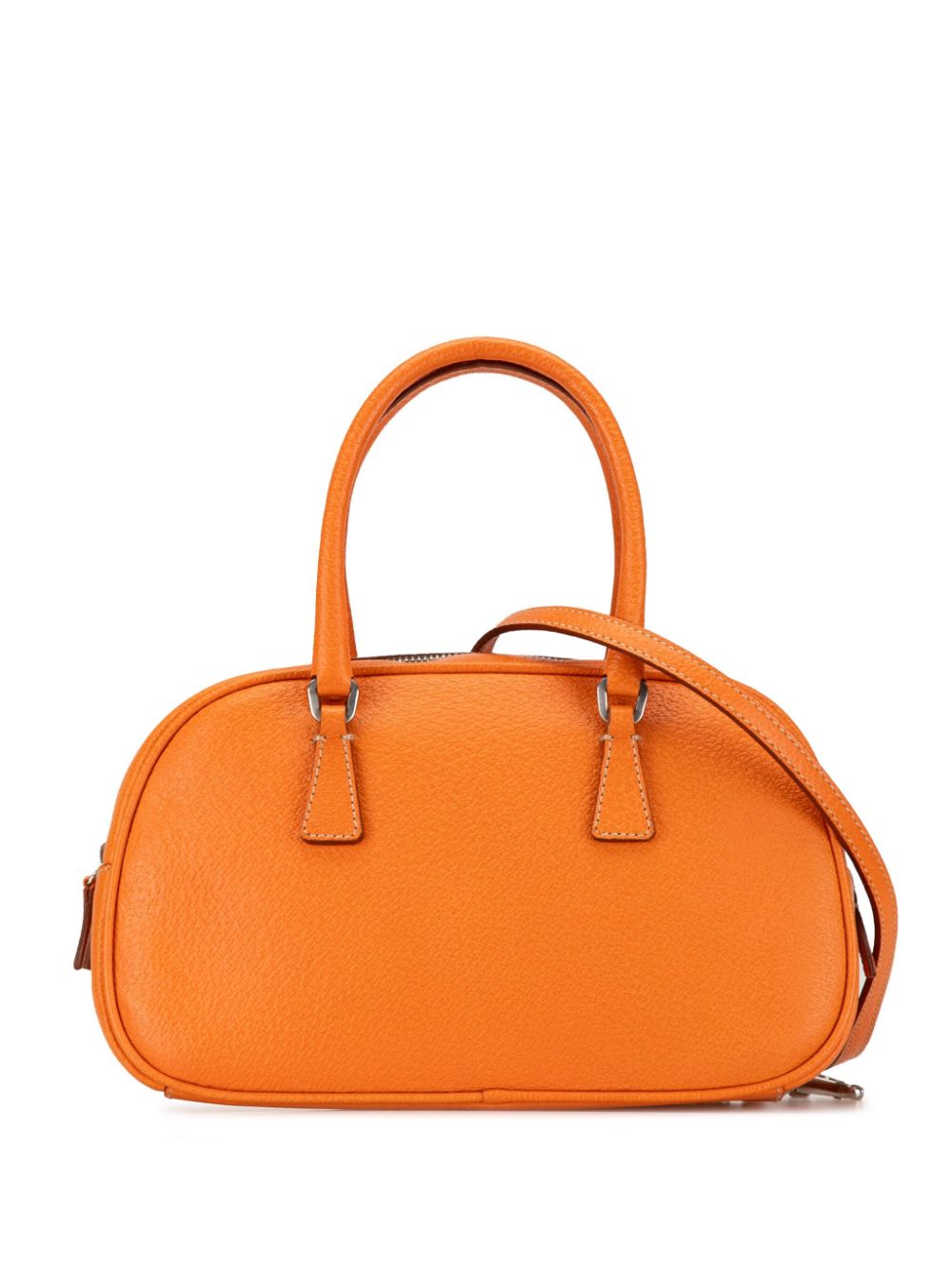 Prada Pre-Owned 2000-2023 Mini Cinghiale satchel - Orange von Prada Pre-Owned