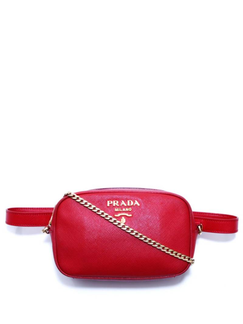 Prada Pre-Owned 2000 Saffiano Lux two-way bag - Red von Prada Pre-Owned