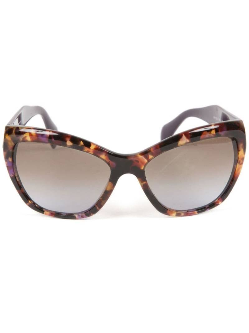 Prada Pre-Owned 2000s cat-eye sunglasses - Brown von Prada Pre-Owned