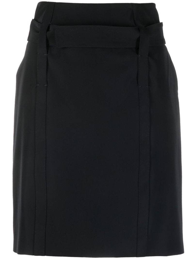 Prada Pre-Owned 2000s knee-length skirt - Blue von Prada Pre-Owned