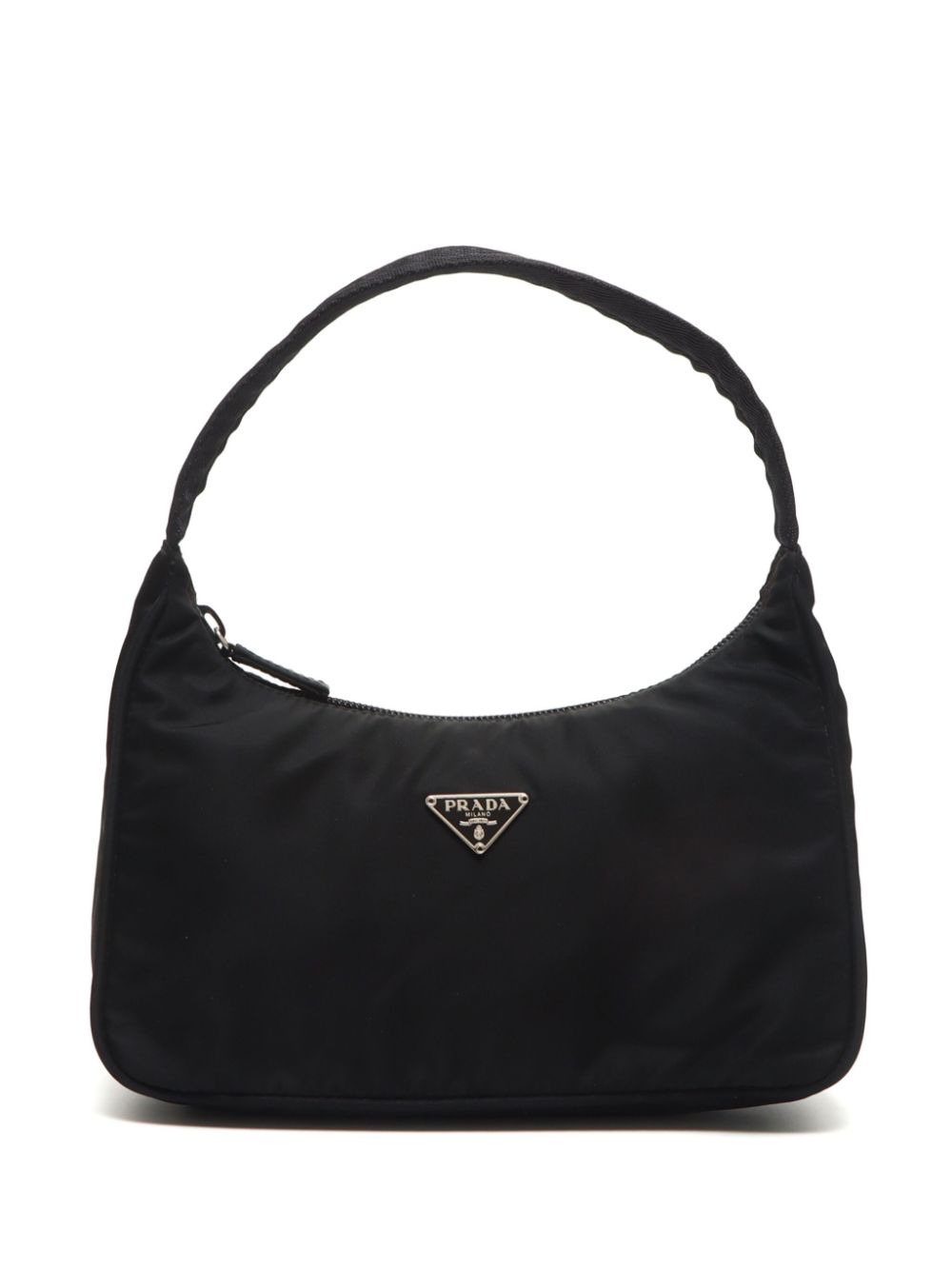 Prada Pre-Owned 2000s triangle-logo tote bag - Black von Prada Pre-Owned