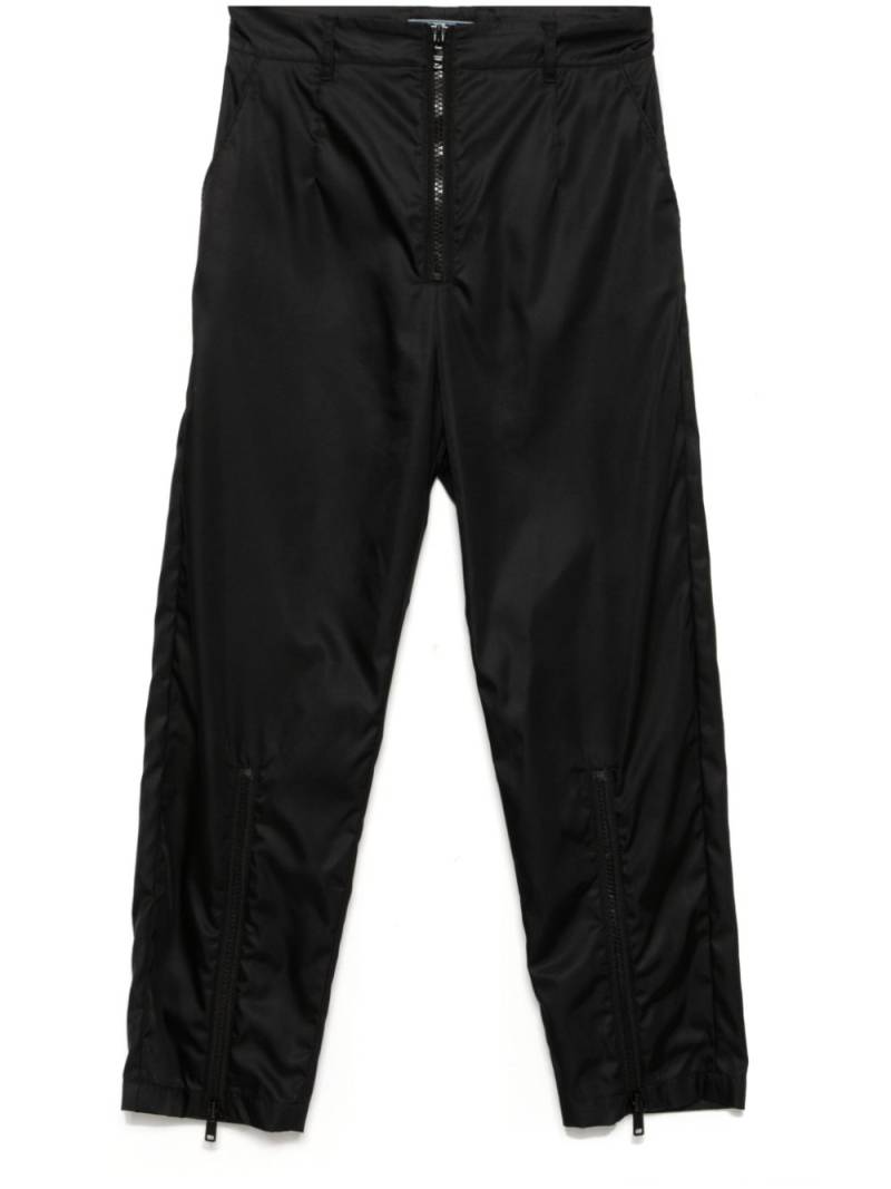 Prada Pre-Owned 2000s zip fastening pants - Black von Prada Pre-Owned