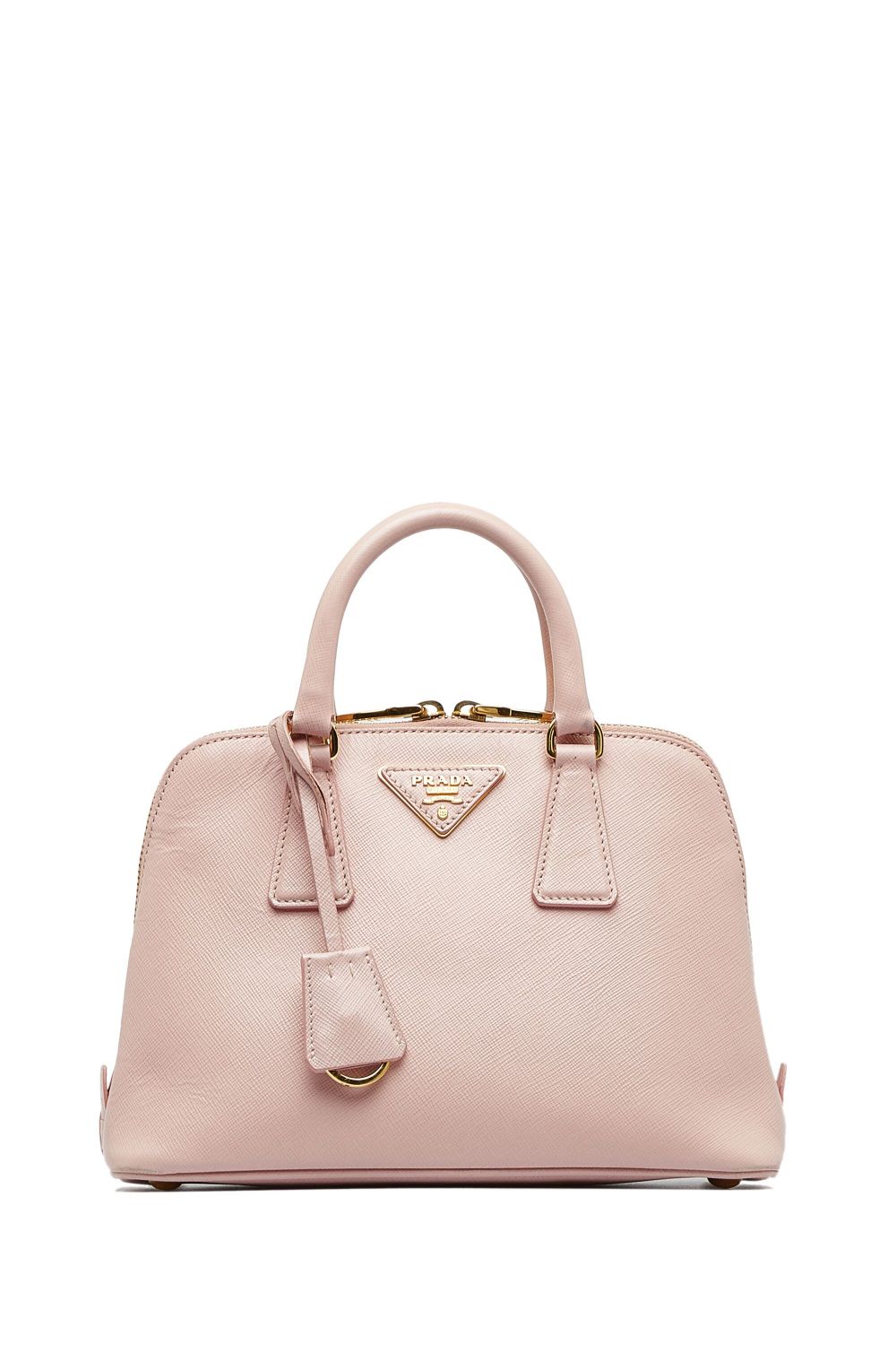 Prada Pre-Owned 2010-2020 Small Saffiano Lux Promenade satchel - Pink von Prada Pre-Owned