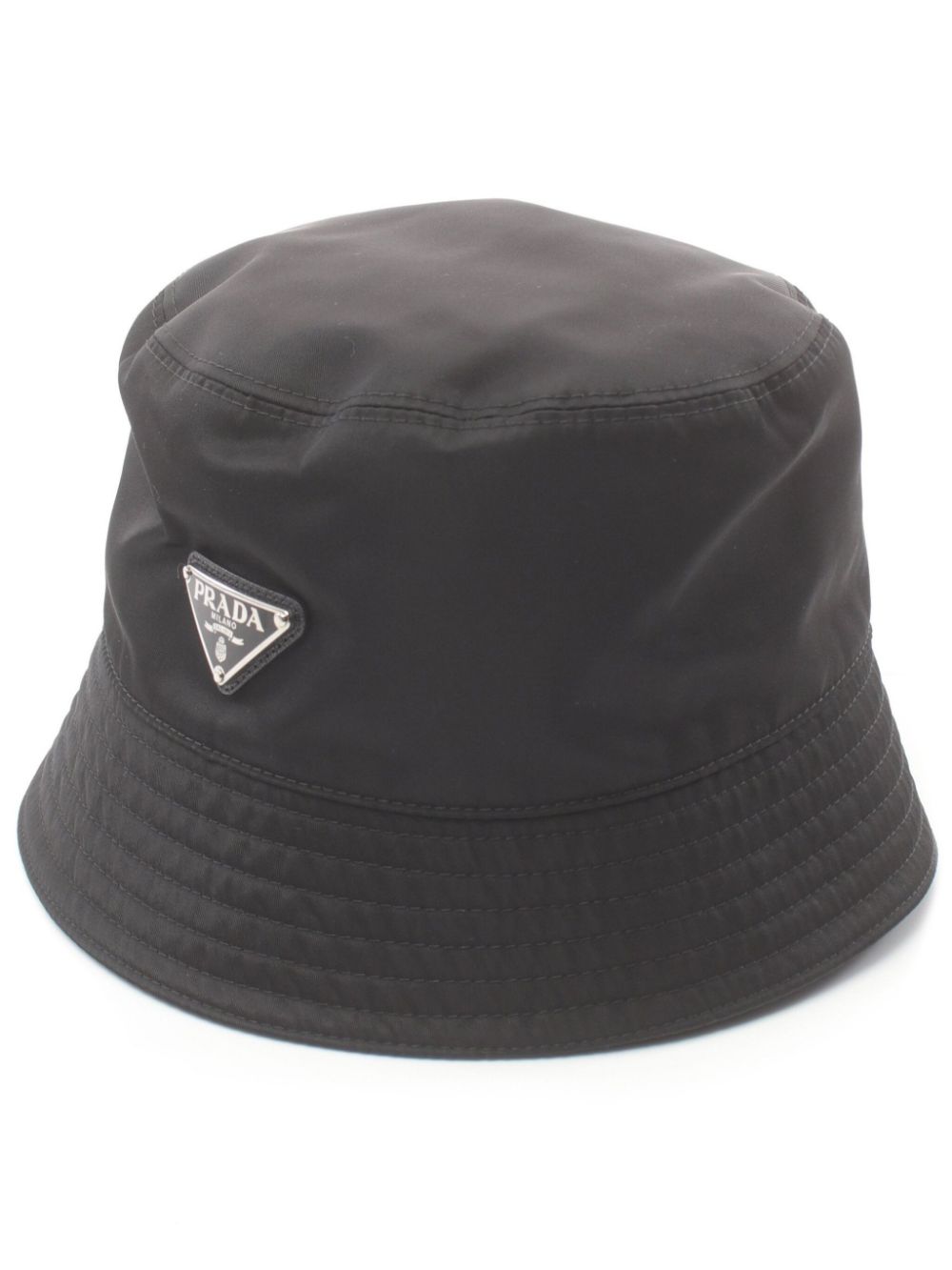 Prada Pre-Owned 2010s ReNylon bucket hat - Black von Prada Pre-Owned