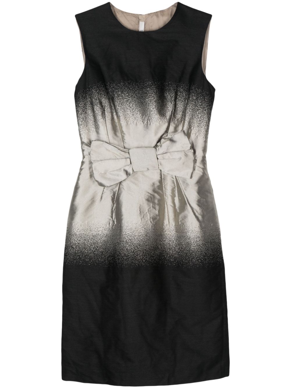 Prada Pre-Owned 2010s bow-detail dress - Black von Prada Pre-Owned