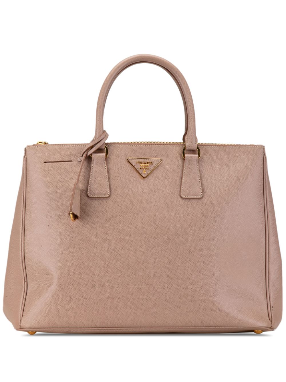 Prada Pre-Owned 2013-2023 Large Saffiano Galleria Double Zip satchel - Pink von Prada Pre-Owned