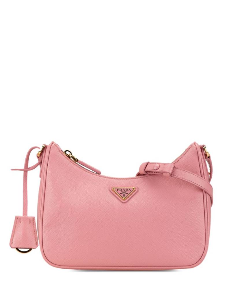 Prada Pre-Owned 2013-2023 Mini Saffiano Re Edition shoulder bag - Pink von Prada Pre-Owned