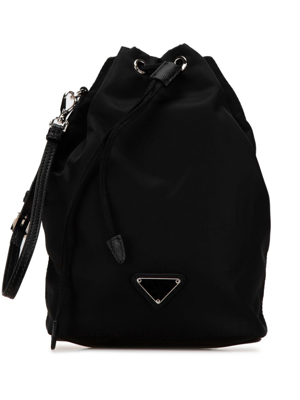 Prada Pre-Owned 2013-2023 Re-Nylon bucket bag - Black von Prada Pre-Owned