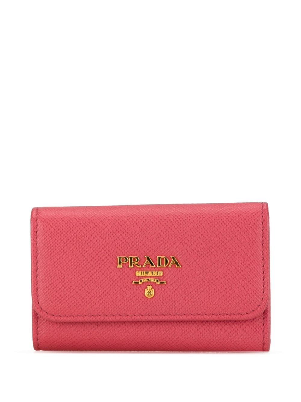 Prada Pre-Owned 2013-2023 Saffiano key holder - Pink von Prada Pre-Owned