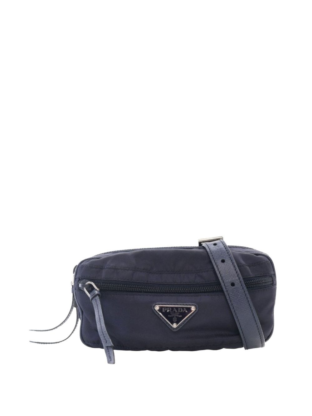 Prada Pre-Owned 2013-2023 Tessuto belt bag - Blue von Prada Pre-Owned