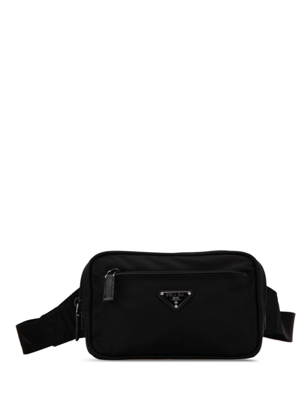 Prada Pre-Owned 2013-2023 Tessuto belt bag - Black von Prada Pre-Owned