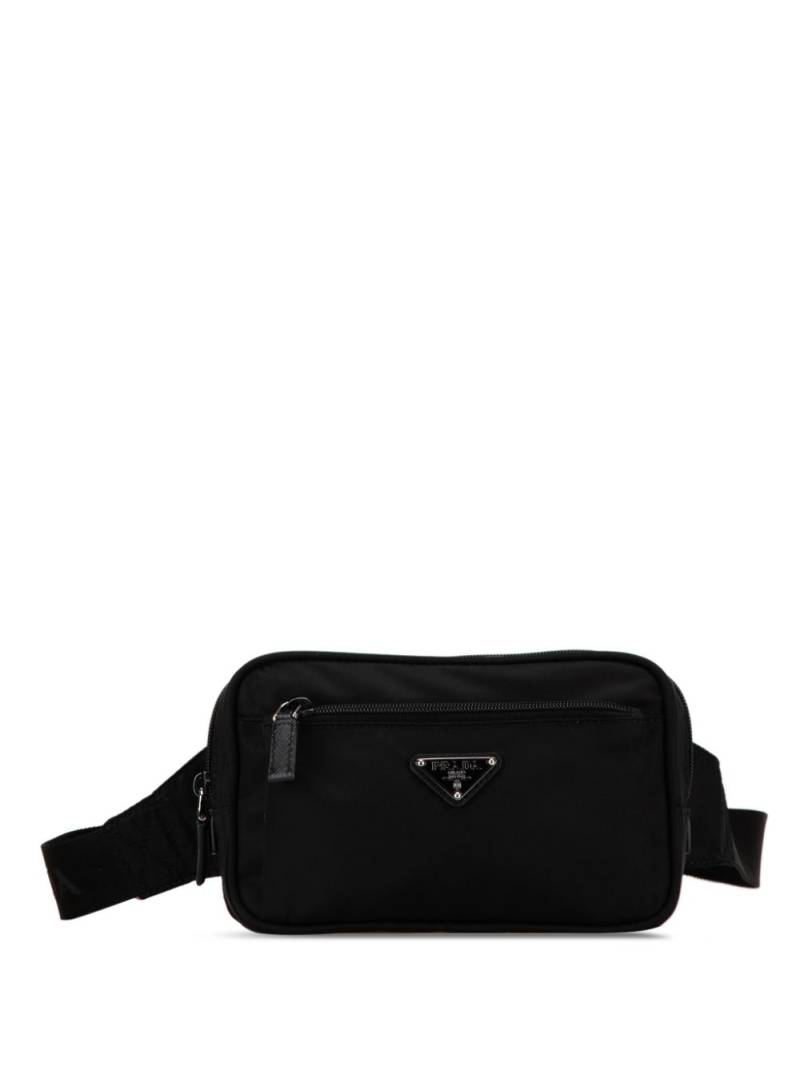 Prada Pre-Owned 2013-2023 Tessuto belt bag - Black von Prada Pre-Owned