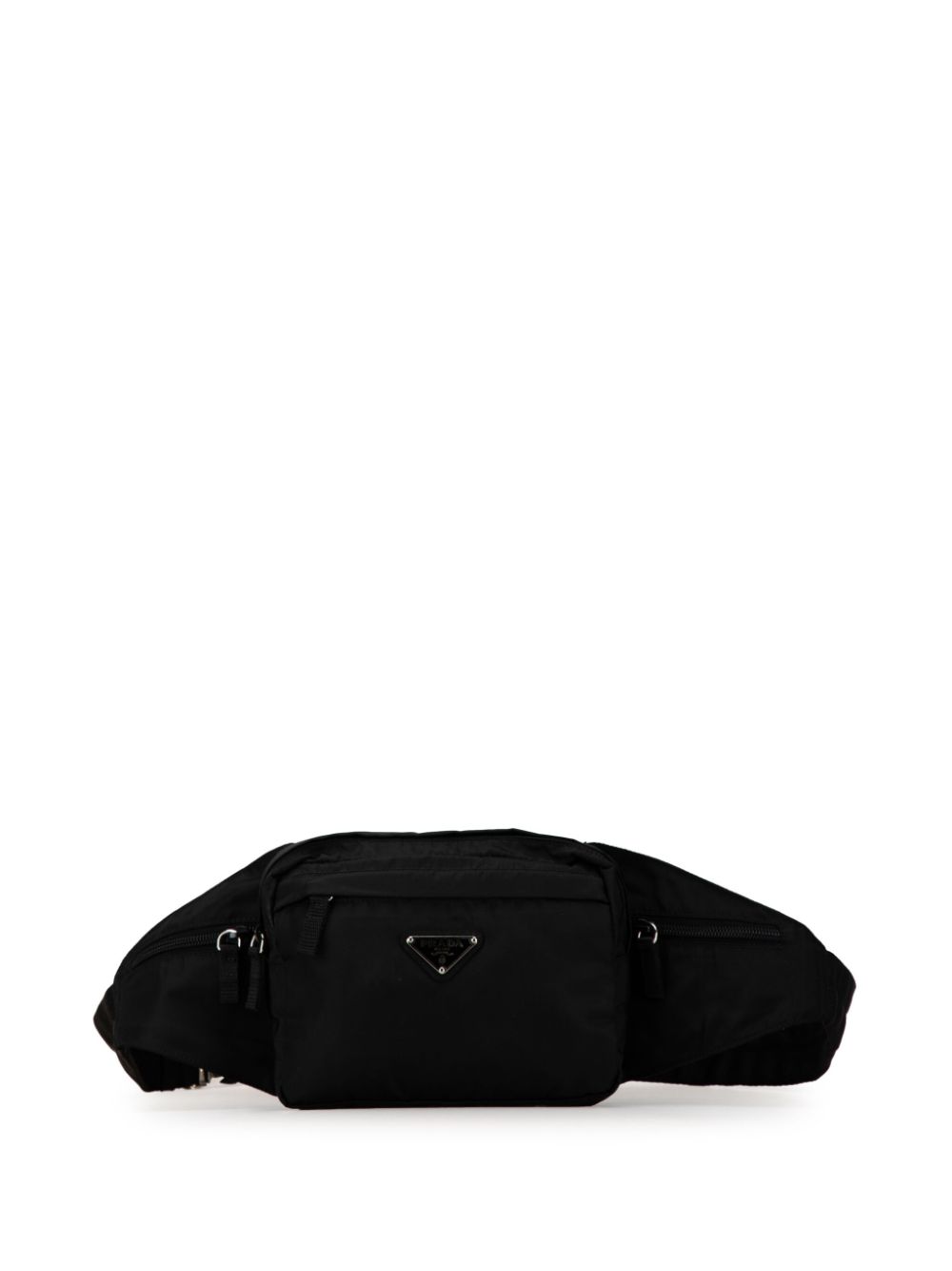 Prada Pre-Owned 2013-2023 Tessuto belt bag - Black von Prada Pre-Owned