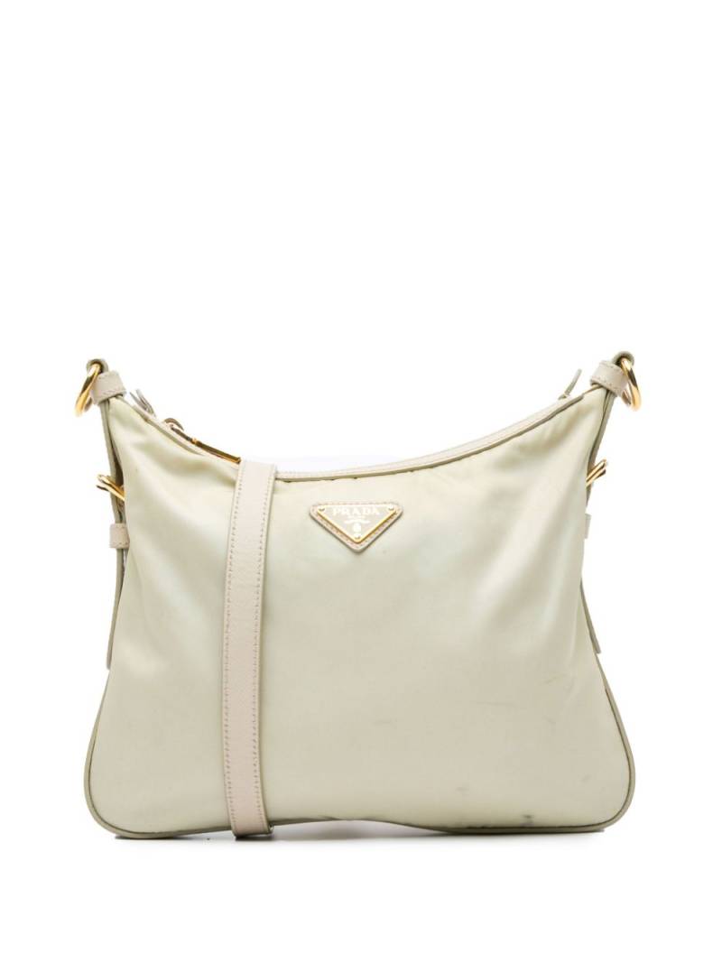 Prada Pre-Owned 2013-2023 Tessuto crossbody bag - White von Prada Pre-Owned