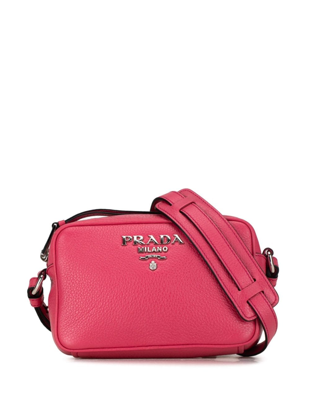 Prada Pre-Owned 2013-2023 Vitello Phenix Camera crossbody bag - Pink von Prada Pre-Owned