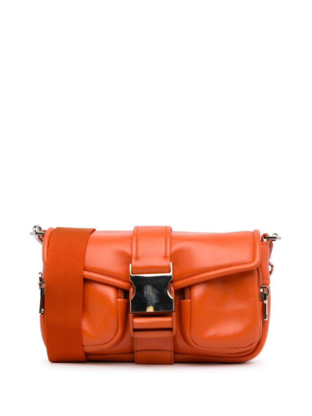 Prada Pre-Owned 21st Century Soft Calf Pocket crossbody bag - Orange von Prada Pre-Owned