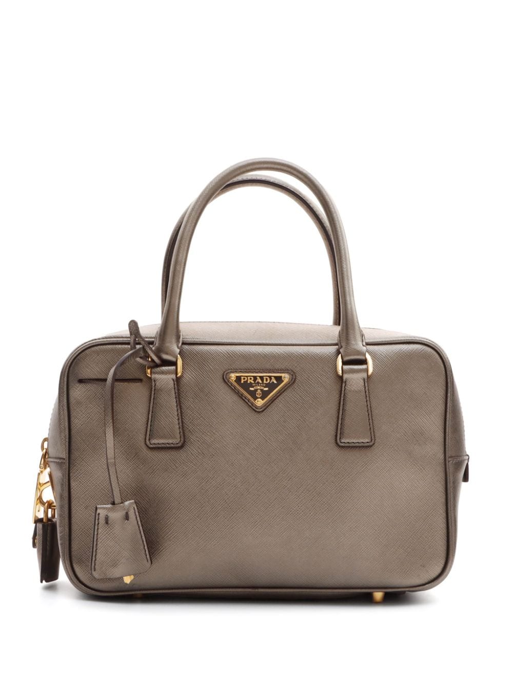 Prada Pre-Owned Bauletto leather handbag - Gold von Prada Pre-Owned