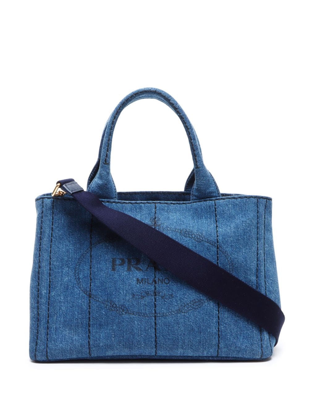 Prada Pre-Owned Canapa handbag - Blue von Prada Pre-Owned