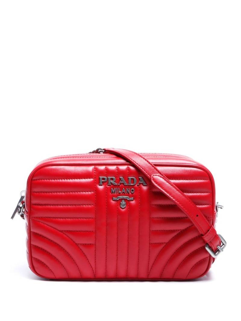 Prada Pre-Owned Diagramme camera bag - Red von Prada Pre-Owned