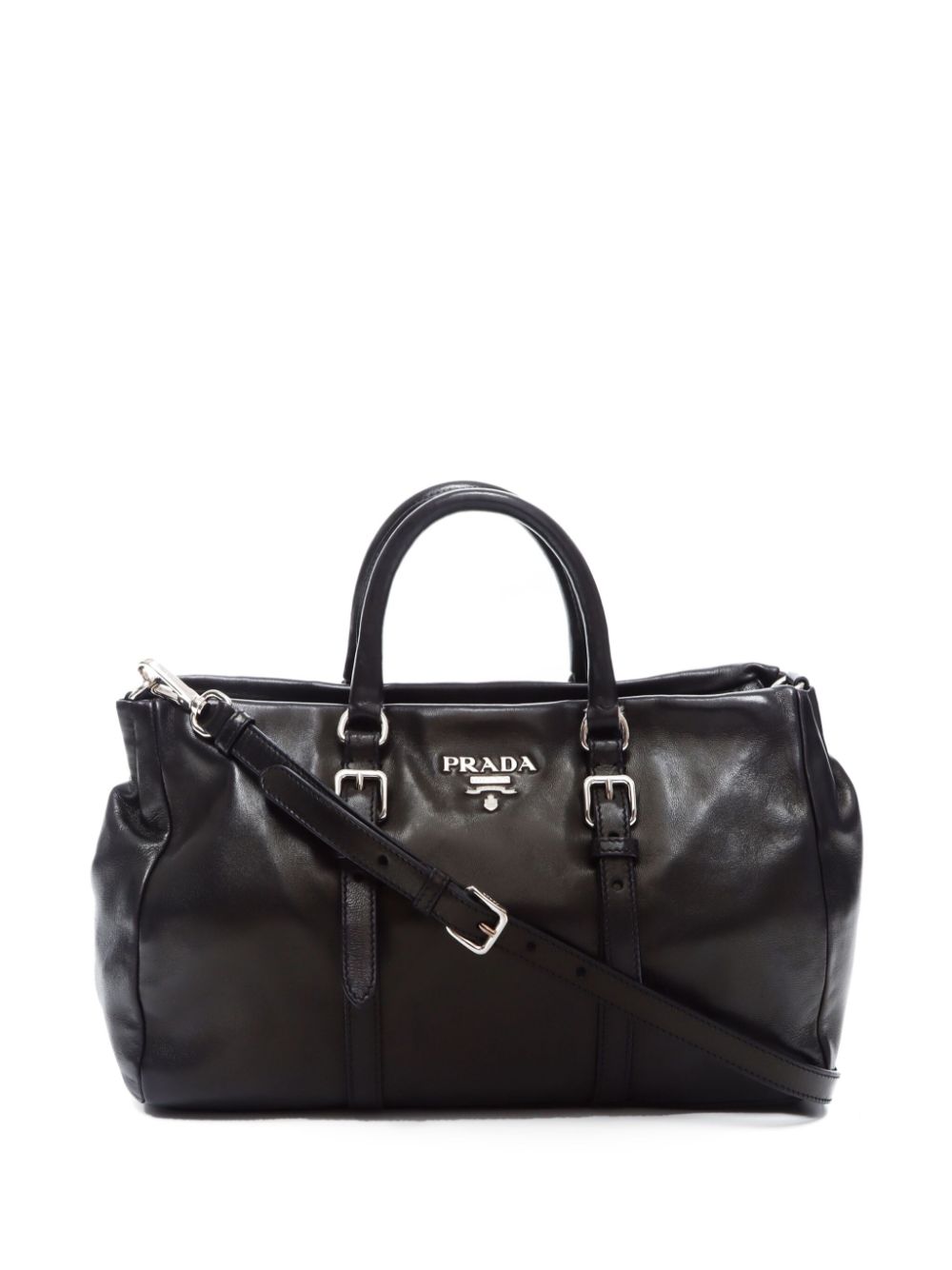 Prada Pre-Owned East West two-way handbag - Black von Prada Pre-Owned