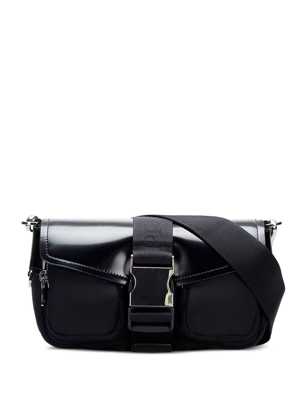 Prada Pre-Owned Pocket Re-Nylon crossbody bag - Black von Prada Pre-Owned