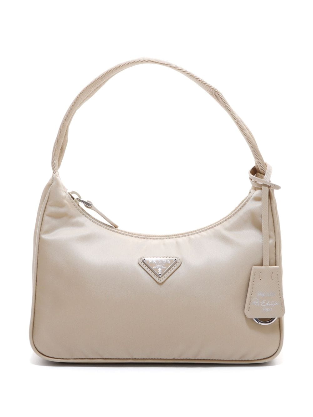 Prada Pre-Owned Re-Edition 2000 Re-Nylon mini bag - Neutrals von Prada Pre-Owned