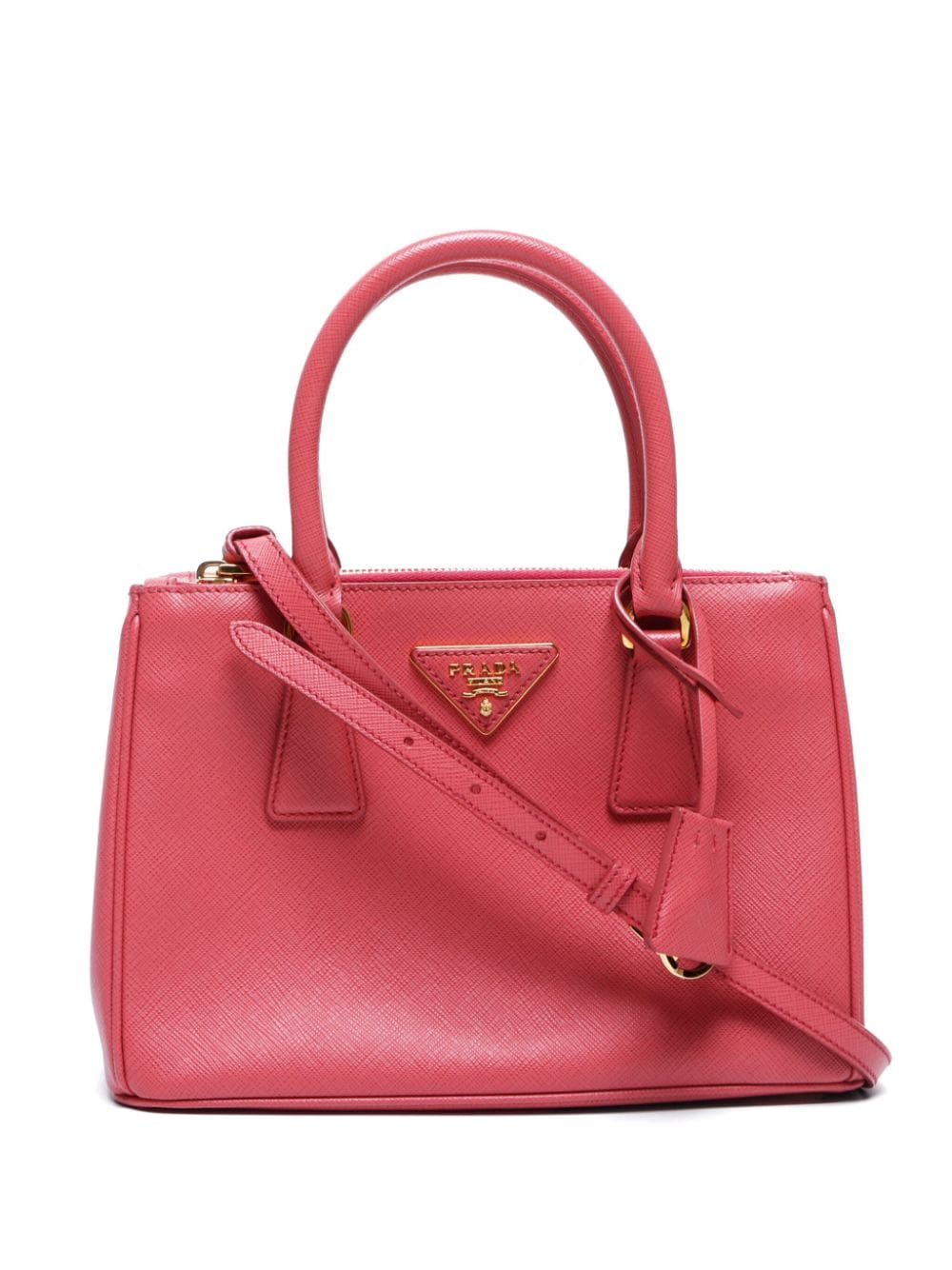 Prada Pre-Owned Saffiano two-way bag - Pink von Prada Pre-Owned