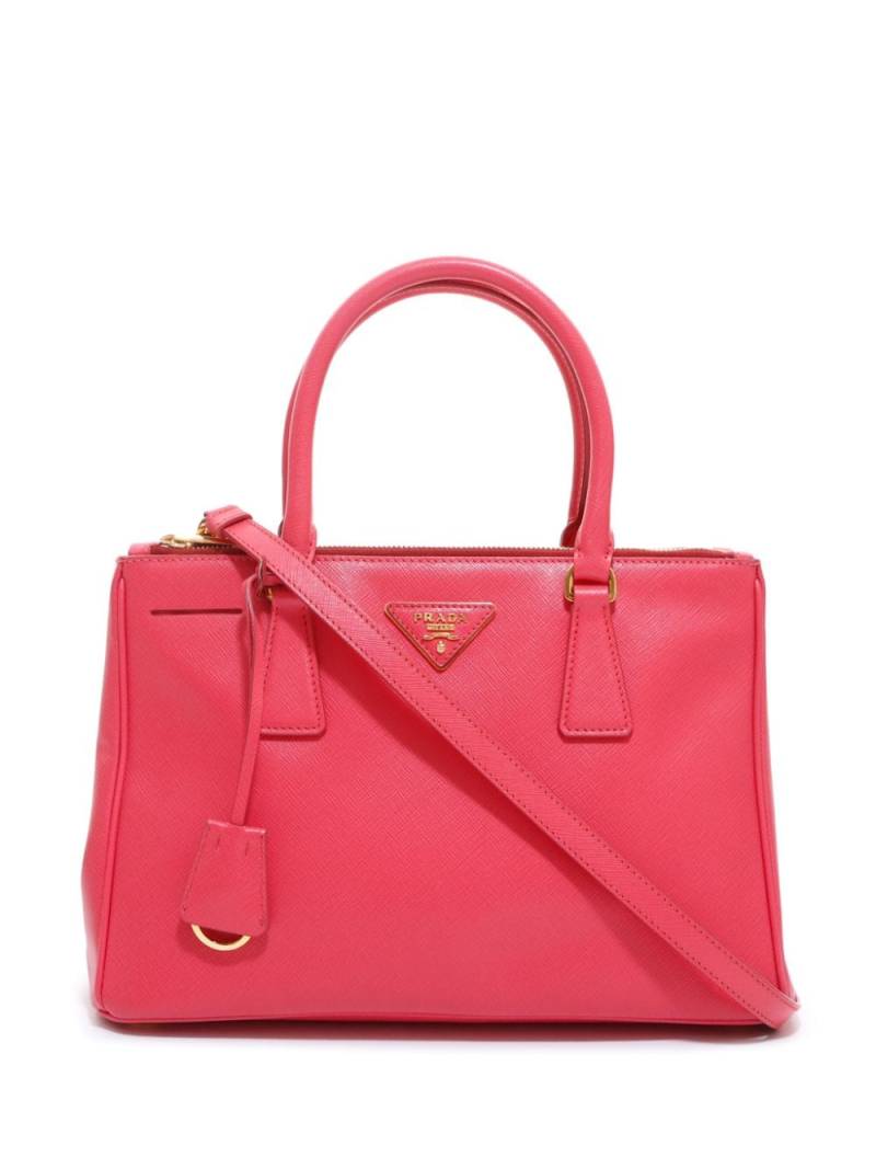 Prada Pre-Owned Vitello Daino leather shoulder bag - Pink von Prada Pre-Owned