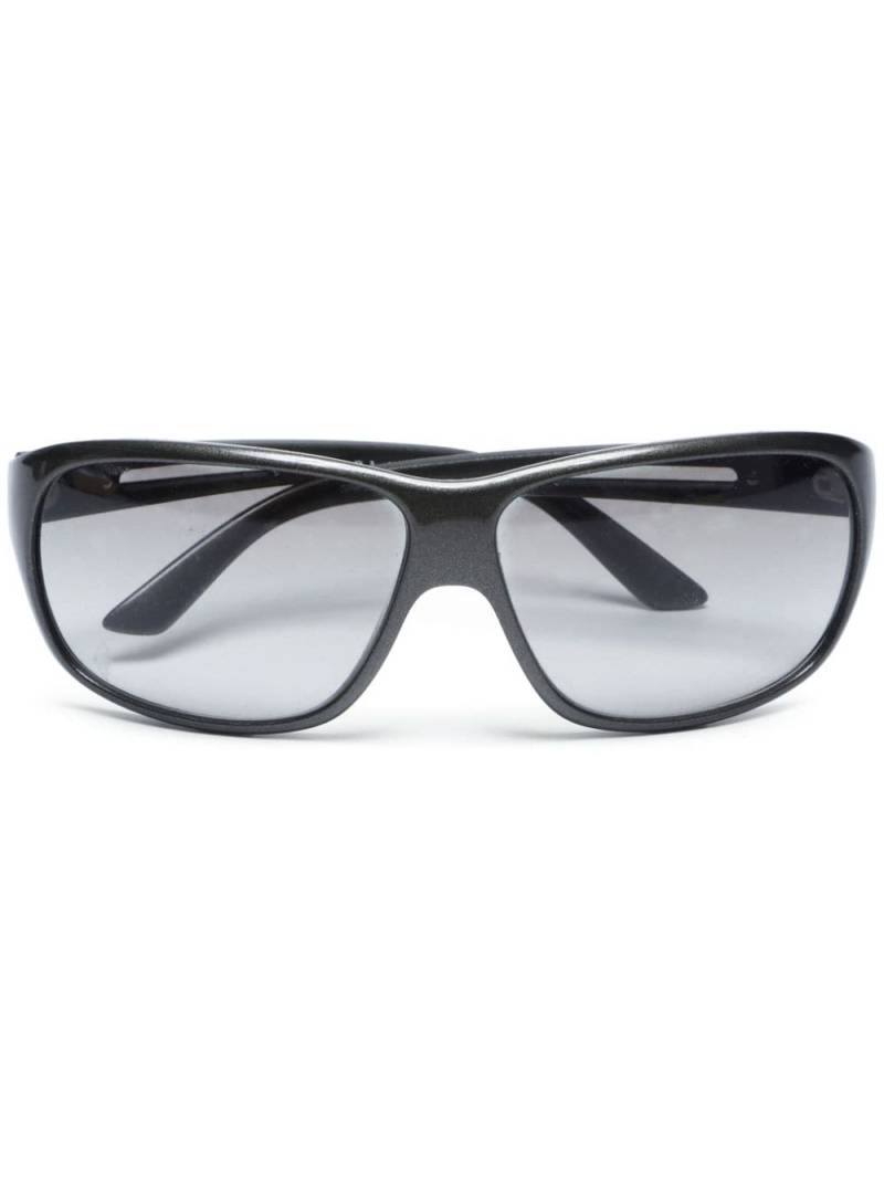 Prada Pre-Owned rectangle-frame sunglasses - Grey von Prada Pre-Owned