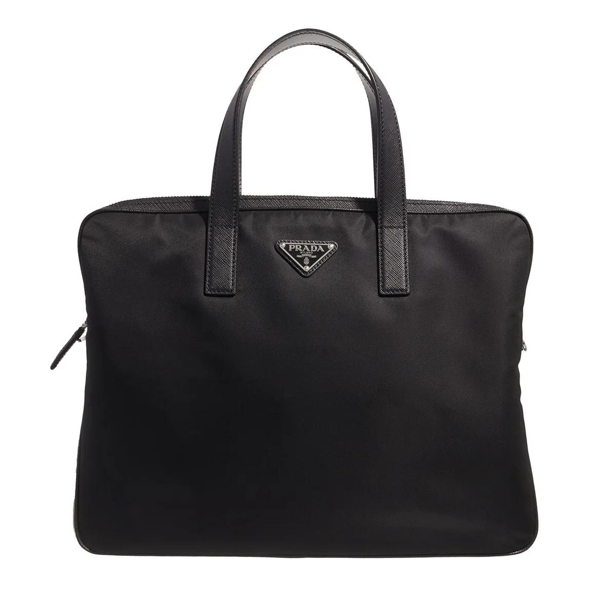 Prada Aktentaschen - Re-Nylon Messenger Bag - Gr. unisize - in Schwarz - für Damen Prada Aktentaschen - Re-Nylon Messenger Bag - Gr. unisize - in Schwarz - für Damen von Prada