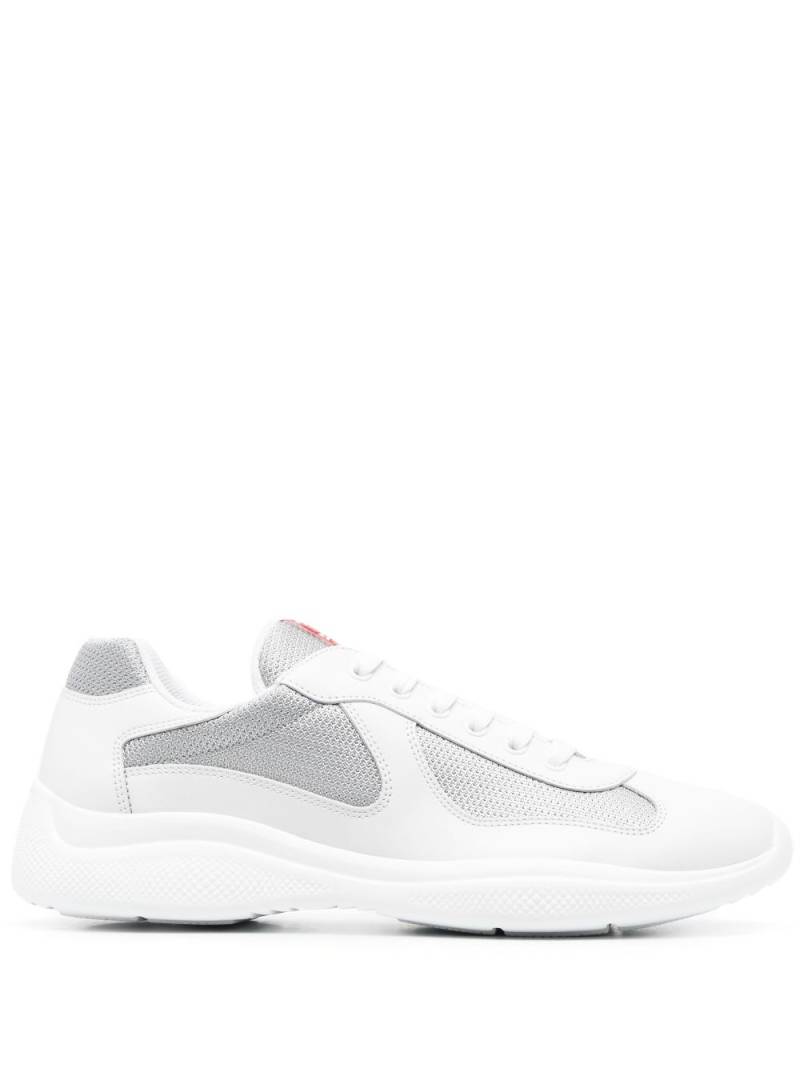 Prada America's Cup panelled sneakers - White von Prada