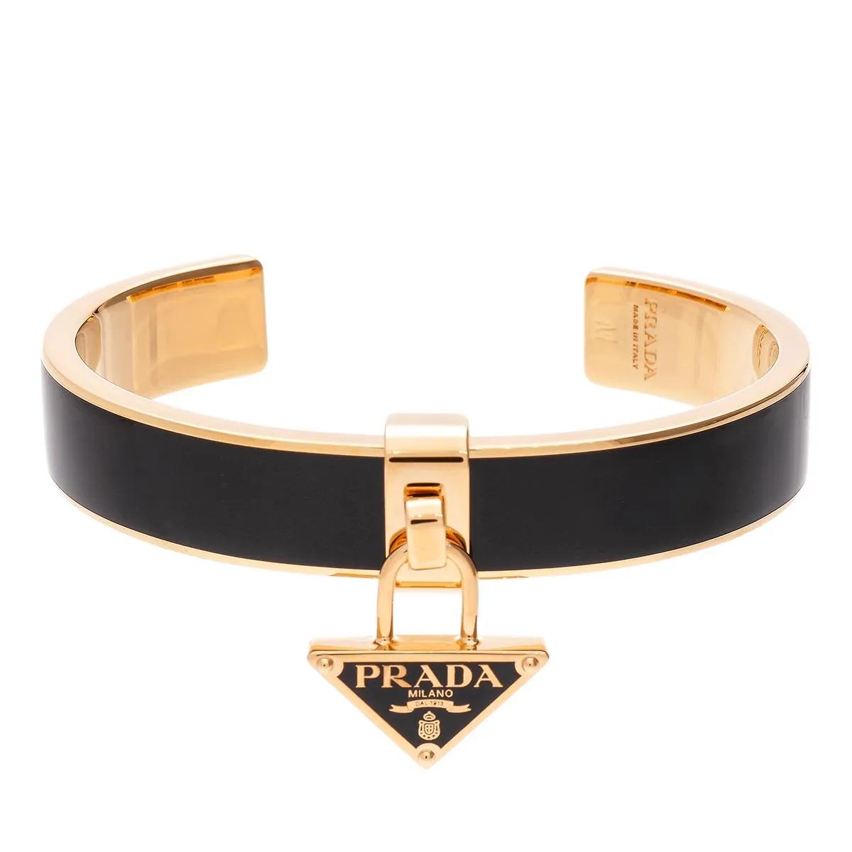 Prada Armbanduhr - Triangolo Rigido Bracelet - Gr. M - in Schwarz - für Damen von Prada