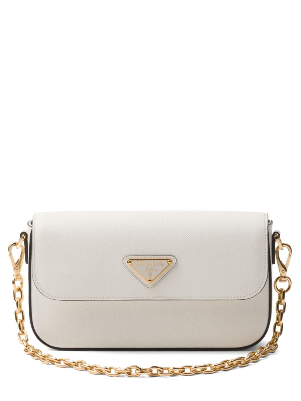 Prada Emblème shoulder bag - White von Prada