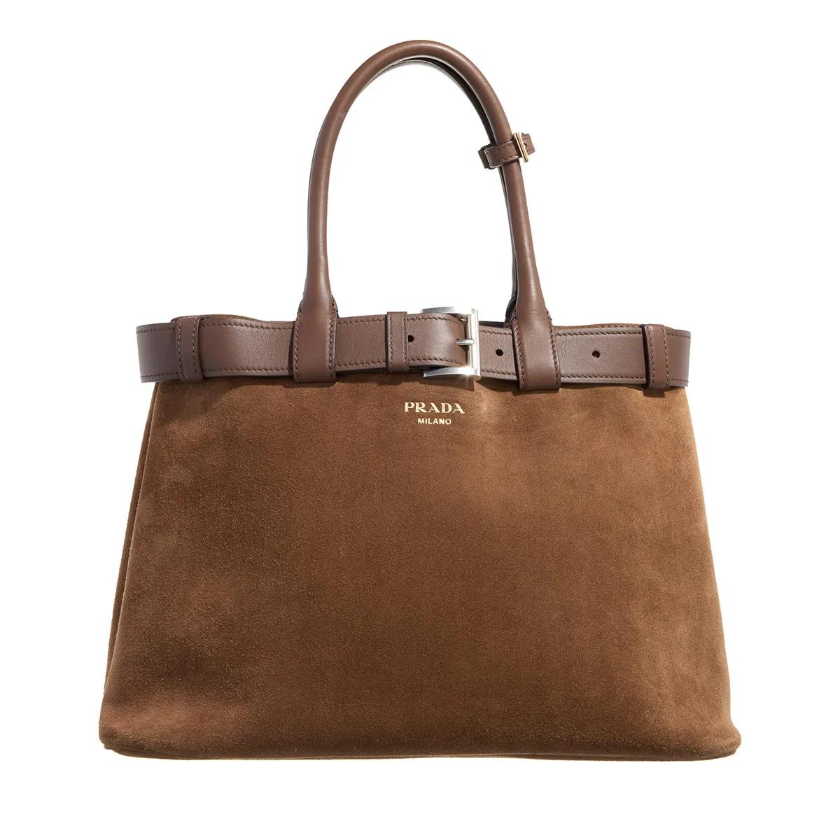 Prada Handtasche - Buckle Handbag - Gr. unisize - in Braun - für Damen von Prada