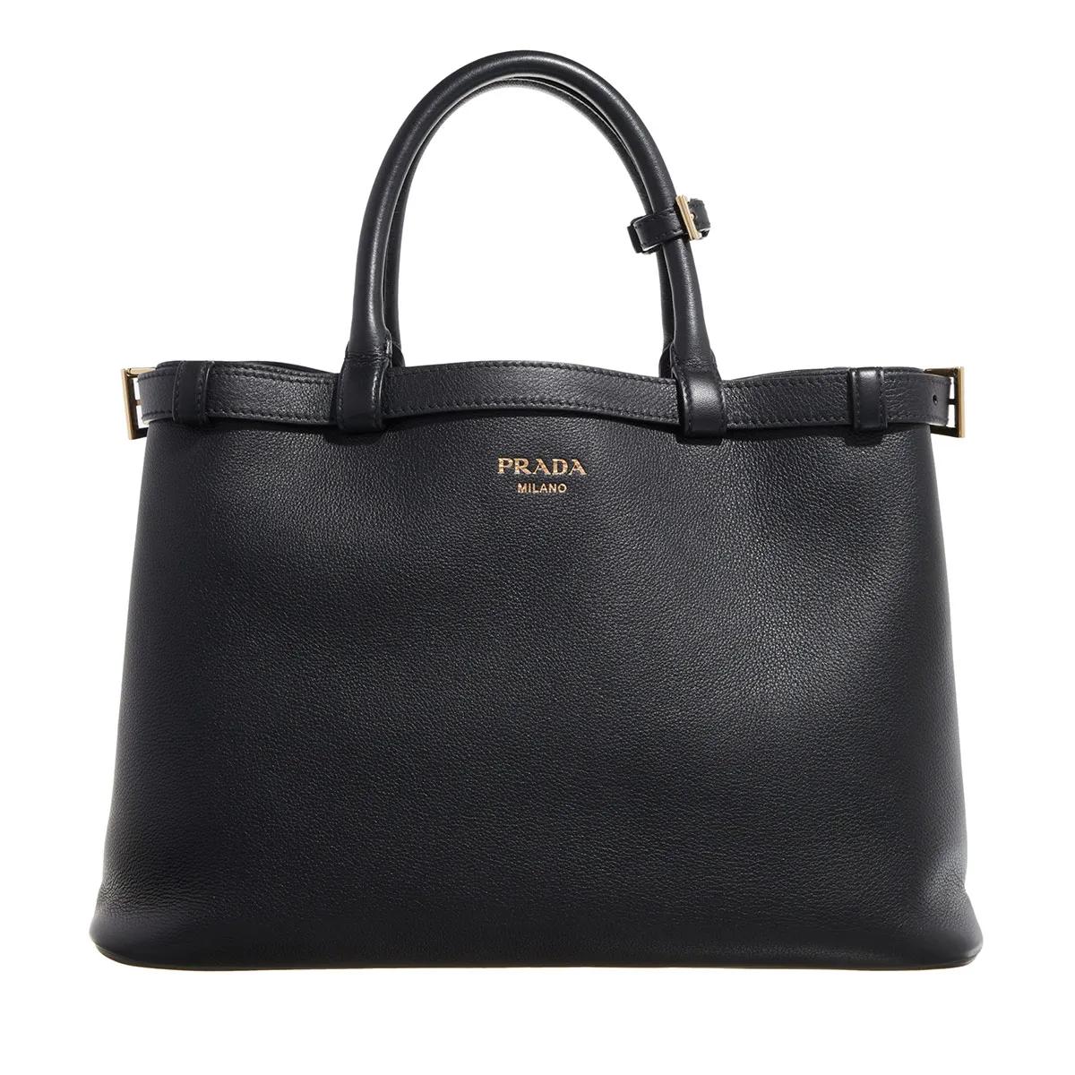 Prada Handtasche - Buckle Handbag Medium - Gr. unisize - in Schwarz - für Damen von Prada